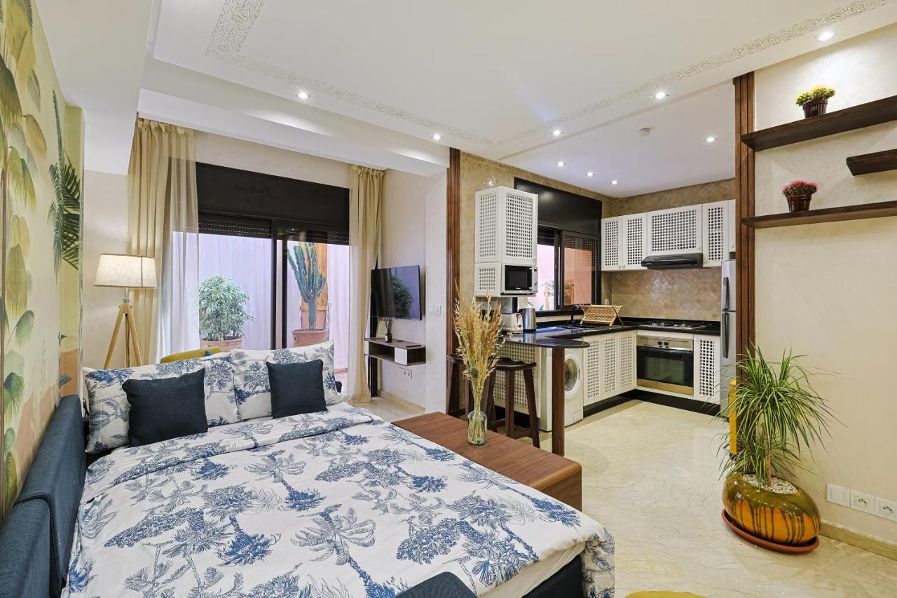Oasis - Appartement Authentique A Gueliz Marakéš Exteriér fotografie