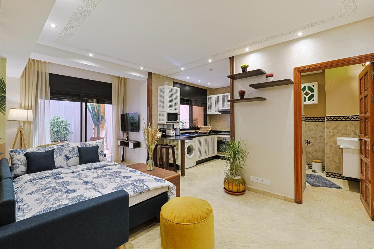 Oasis - Appartement Authentique A Gueliz Marakéš Exteriér fotografie