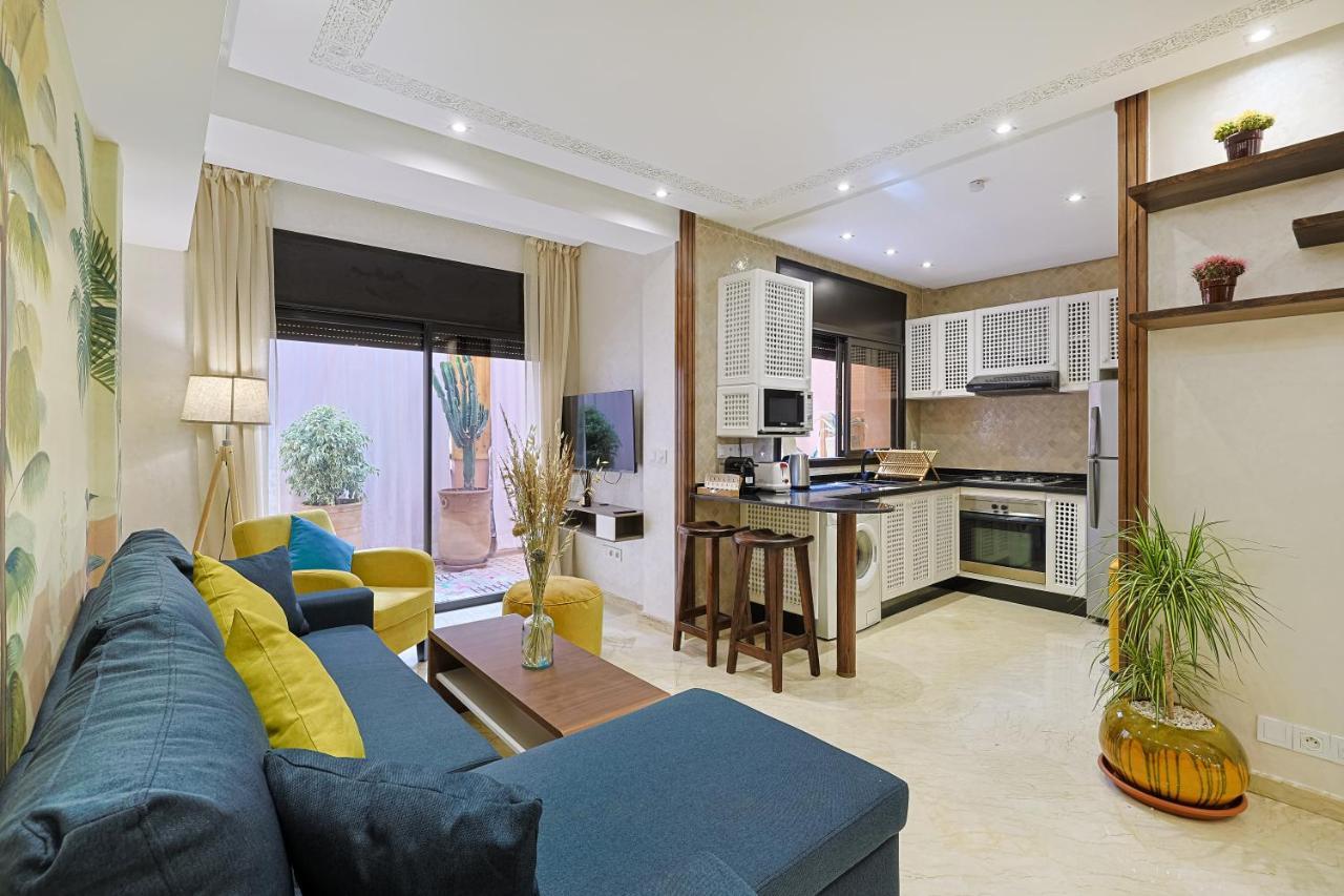 Oasis - Appartement Authentique A Gueliz Marakéš Exteriér fotografie