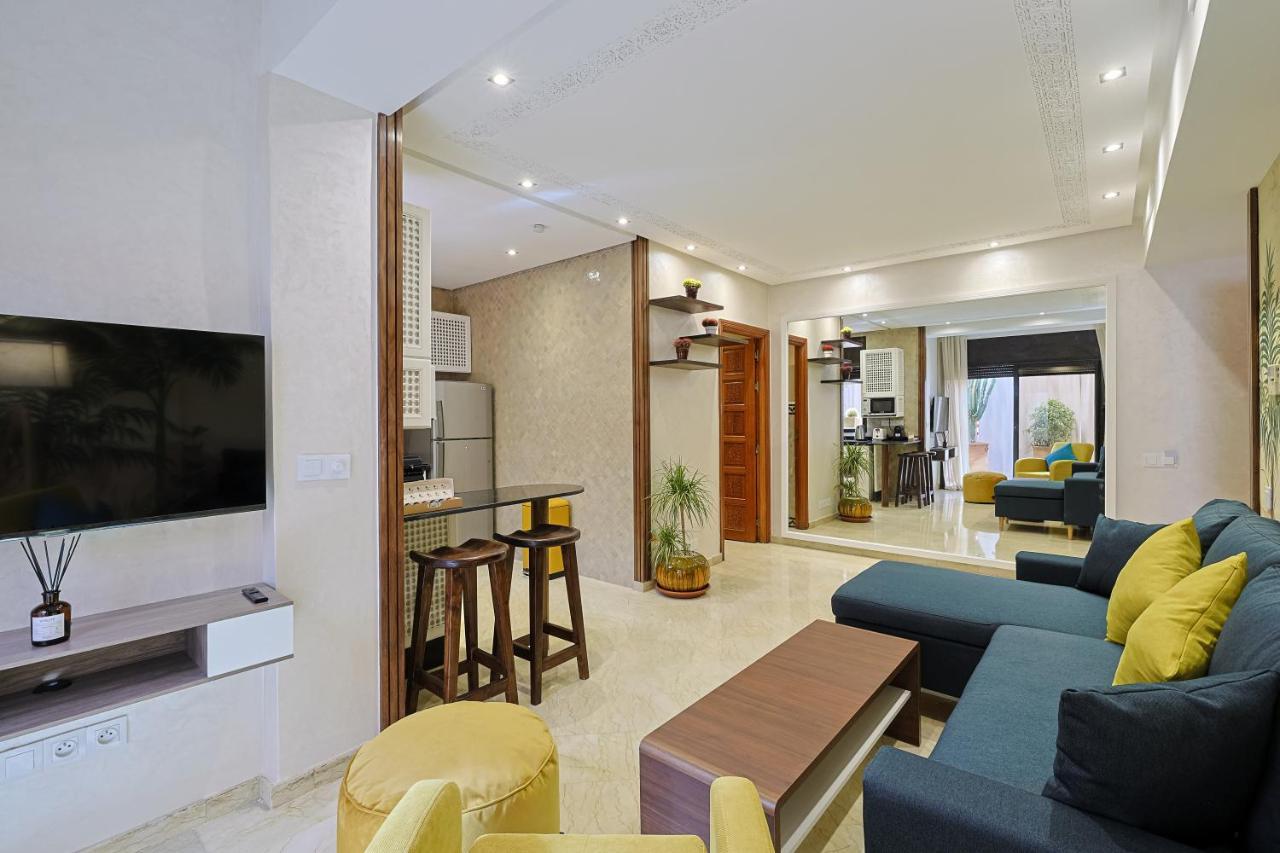 Oasis - Appartement Authentique A Gueliz Marakéš Exteriér fotografie