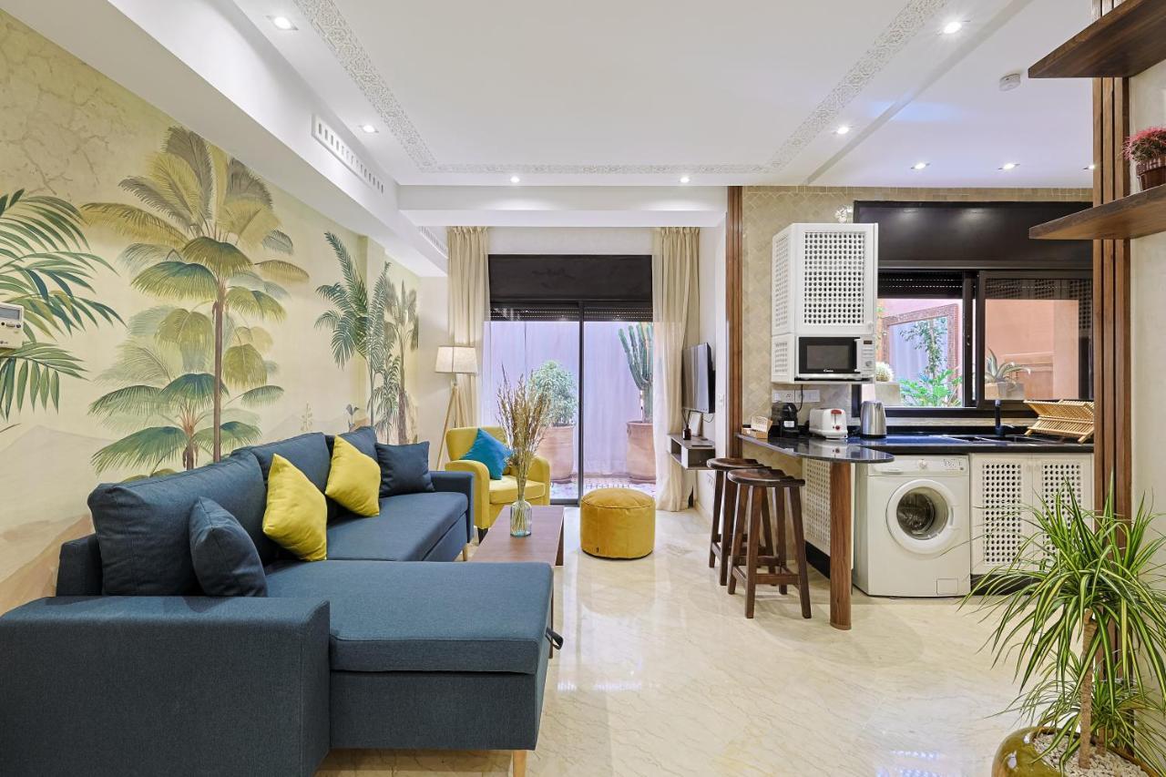 Oasis - Appartement Authentique A Gueliz Marakéš Exteriér fotografie