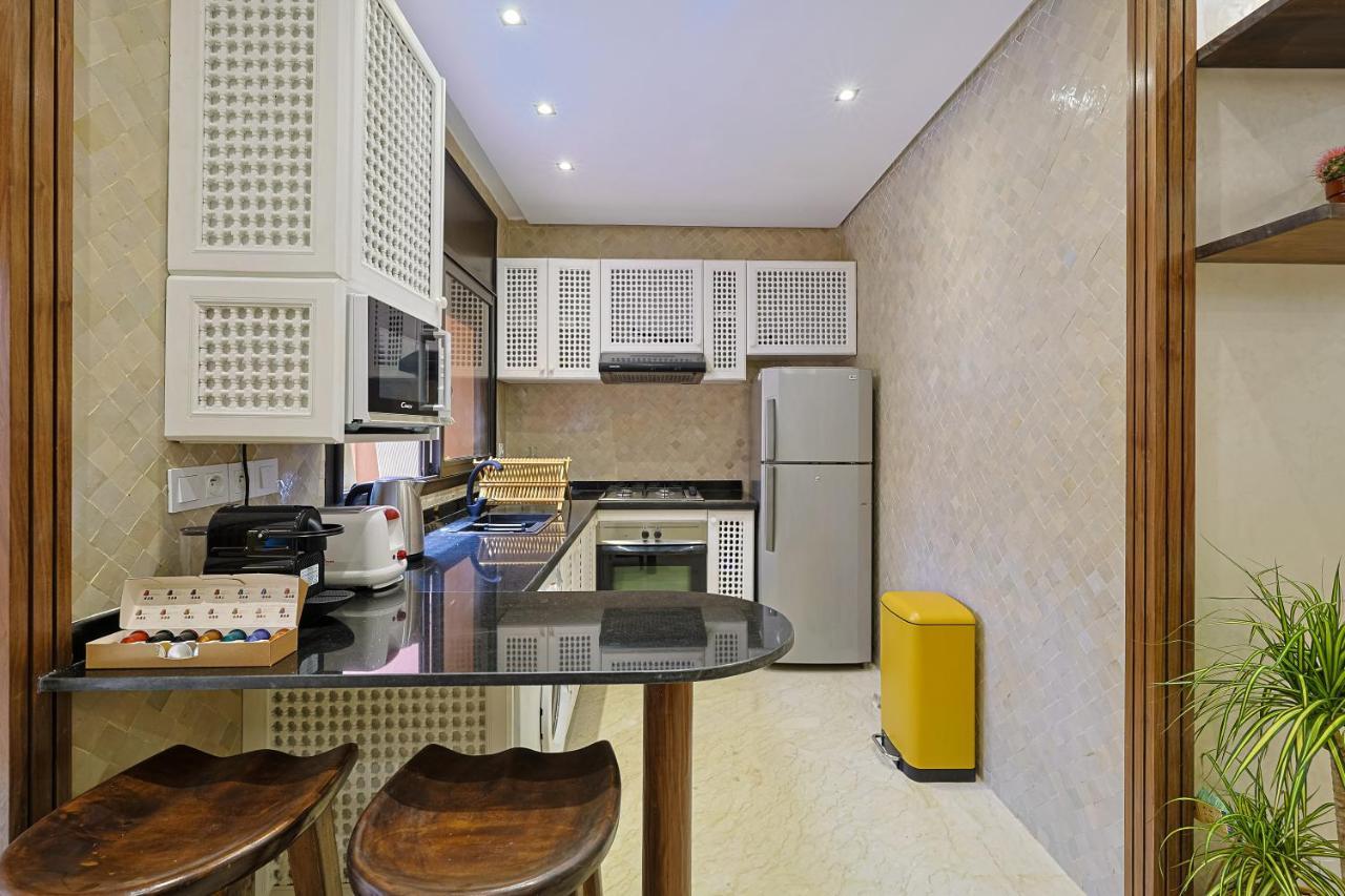Oasis - Appartement Authentique A Gueliz Marakéš Exteriér fotografie