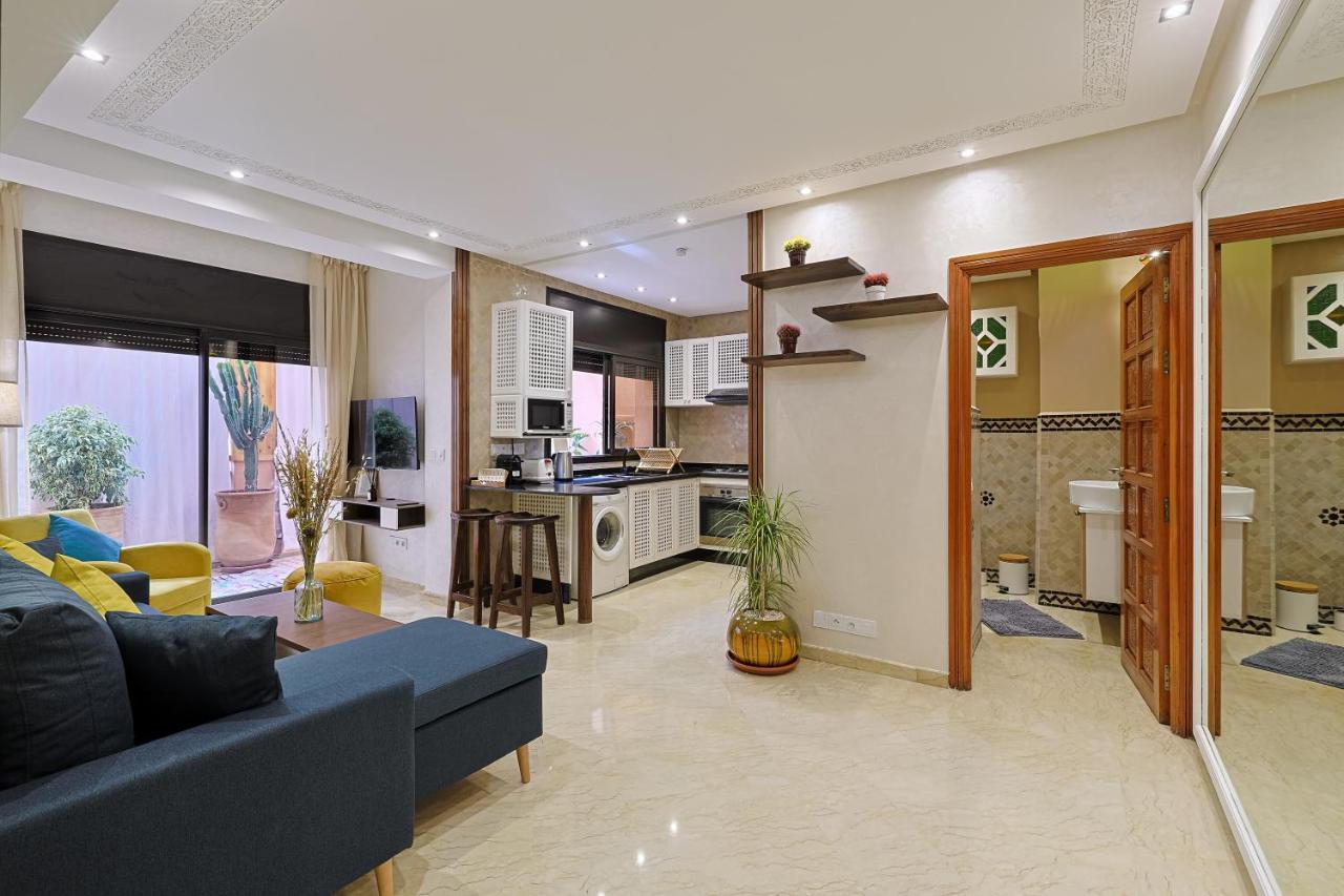Oasis - Appartement Authentique A Gueliz Marakéš Exteriér fotografie